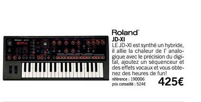 synthétiseur jd xi roland