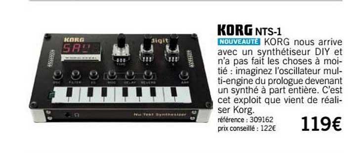 synthétiseur nts 1 korg