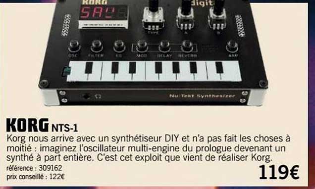 synthétiseur nts1 korg