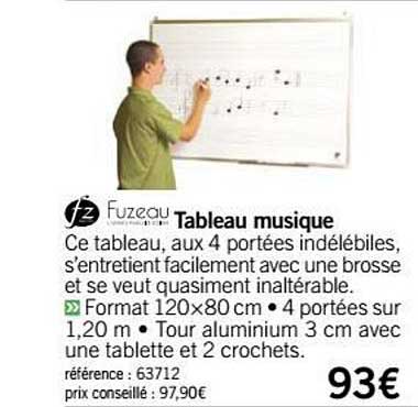 tableau musique fuzeau