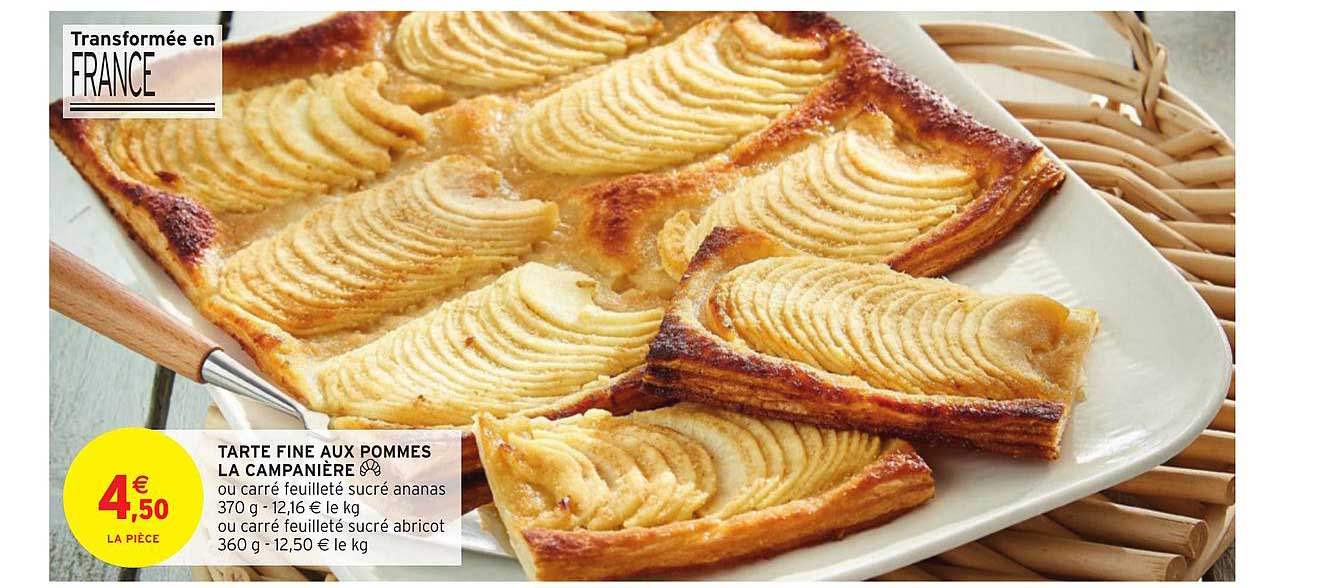 tarte fine aux pomme la campanière