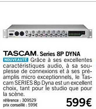 tascam series 8p dyna