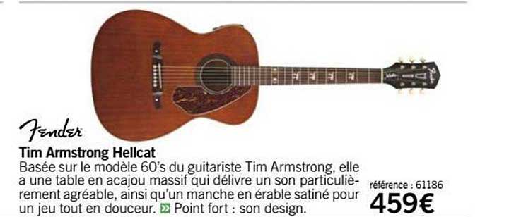 Tim Armstrong Hellcat Fender
