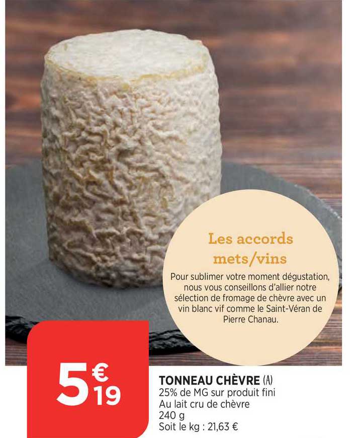 tonneau chèvre
