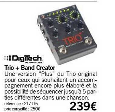 trio + band creator digitech