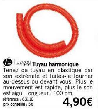 tuyau harmonique fuzeau