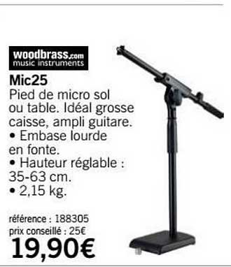 woodbrass.com mic25