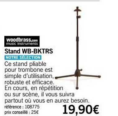 woodbrass.com stand wb bktrs