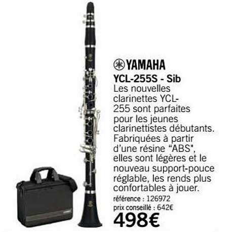 ycl 255s sib yamaha