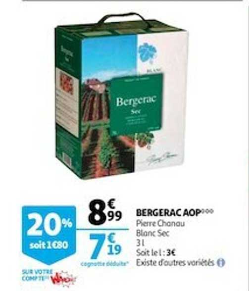 Bergerac Aop Pierre Chanau