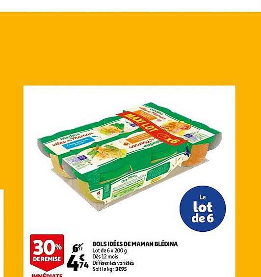 bols idées de maman blédina