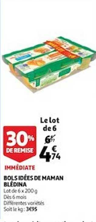 bols idées de maman blédina