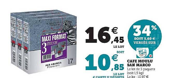 café moulu san marco