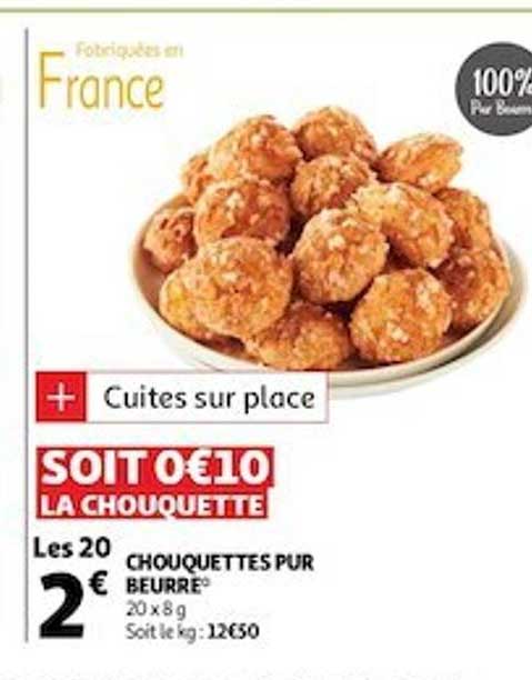 Chouquettes Pur Beurre