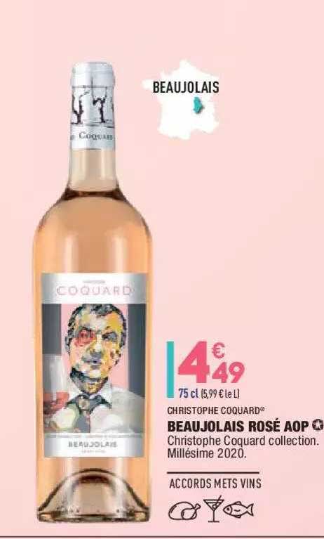 christophe coqjard beaujolais rosé aop