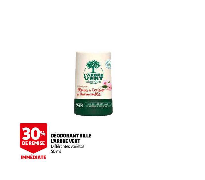 Déodorant Bille L'arbre Vert