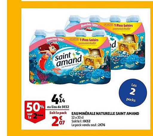 Eau Minérale Naturelle Saint Amand