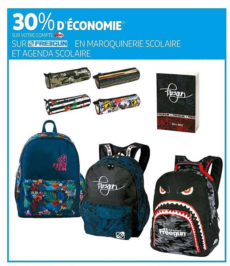 Freegun En Maroquinerie Scolaire Et Agenda Scolaire