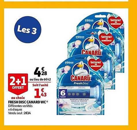 fresh disc canard wc