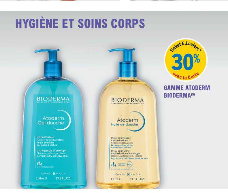 Gamme Atoderm Bioderma