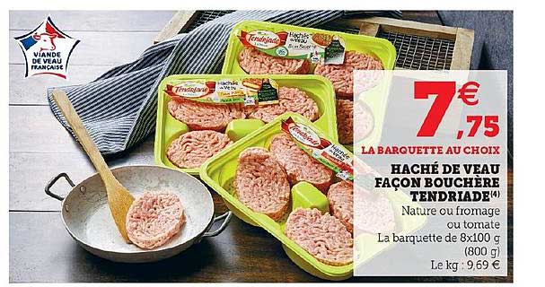 haché de veau façon bouchère tendriade