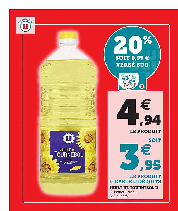 Huile De Tournesol U
