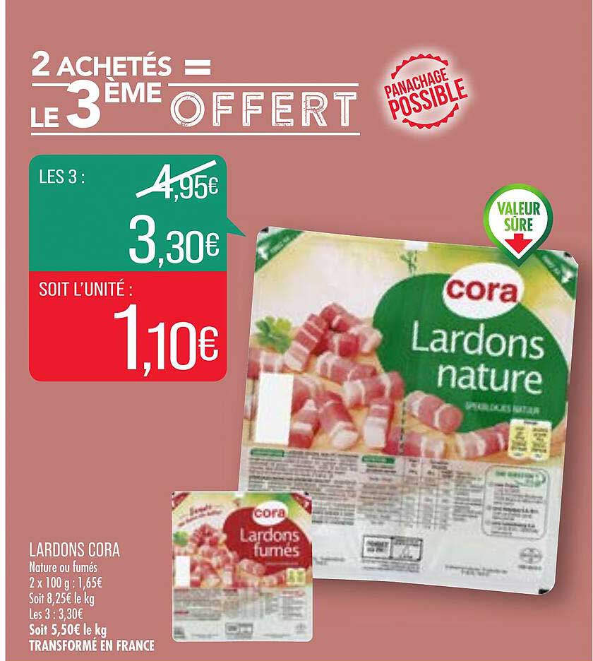 Lardons Cora