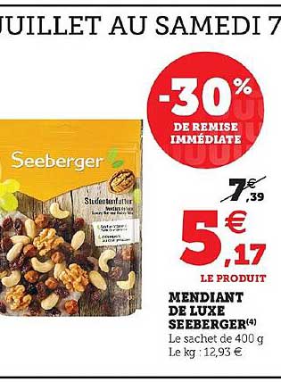 mendiant de luxe seeberger