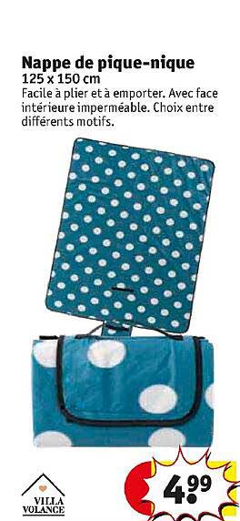nappe de pique-nique