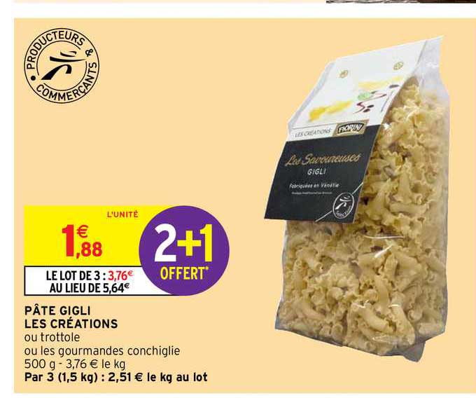 pâte gigli les créations