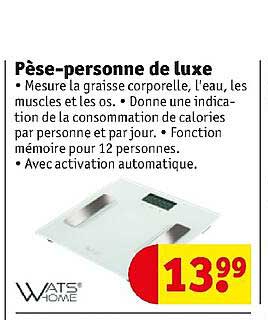 pèse-personne de luxe
