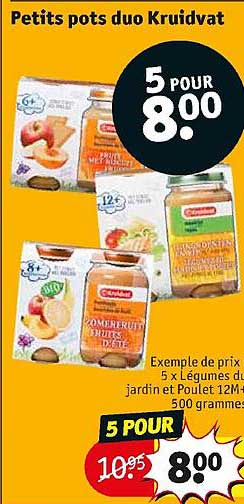 petits pots duo kruidvat