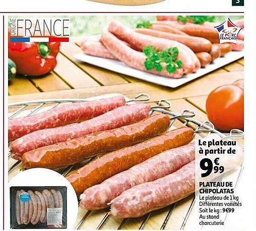 Plateau De Chipolatas
