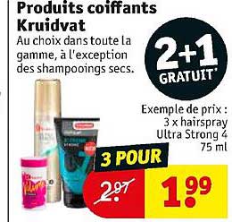 produits coiffants kruidvat