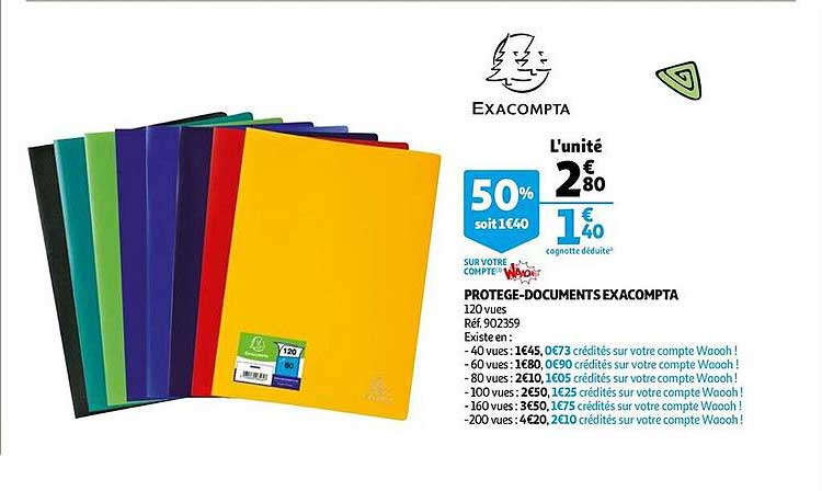 protège-documents exacompta