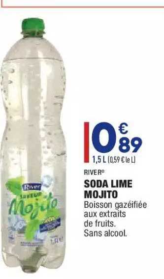 River Soda Lime Mojito