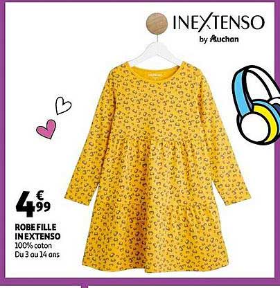 robe fille in extenso