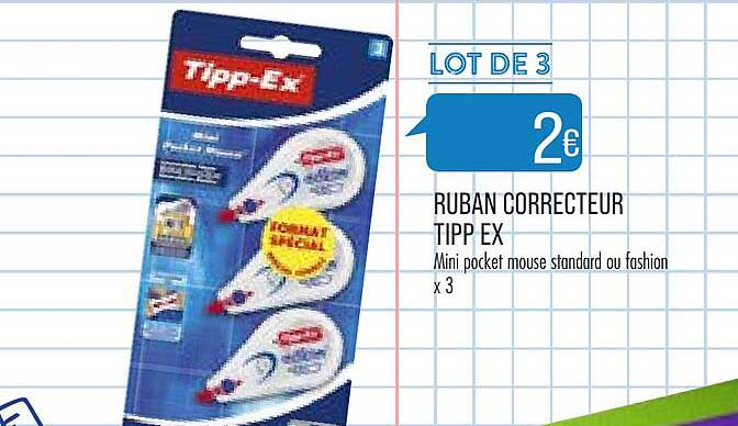 ruban correcteur tipp-ex