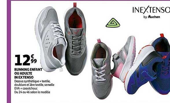 running enfant ou adulte in extenso