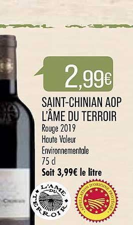 saint-chinian aop l'âme du terroir