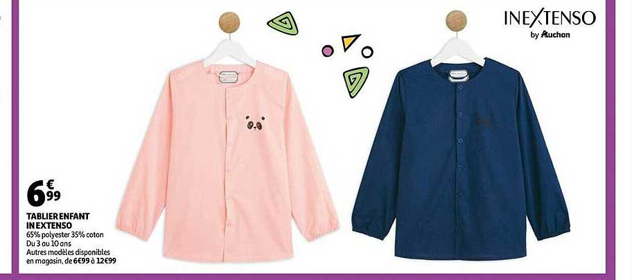 tablier enfant in extenso