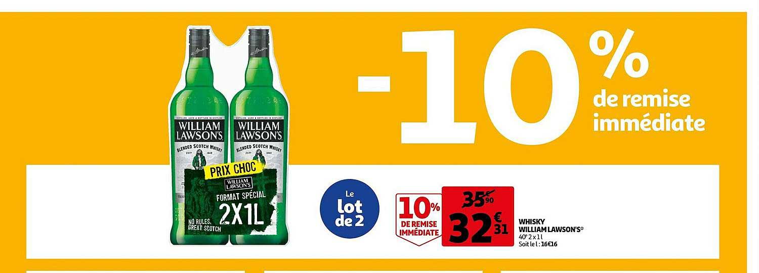 whisky william lawson's