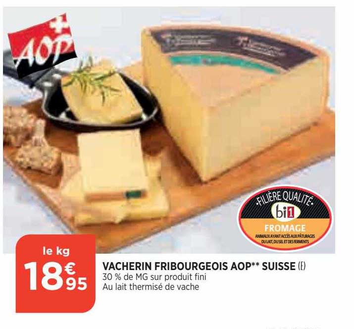 vacherin fribourgeois aop suisse
