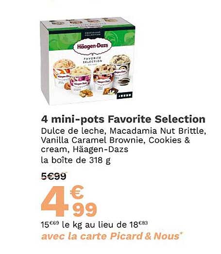 4 mini-pots favorite selection