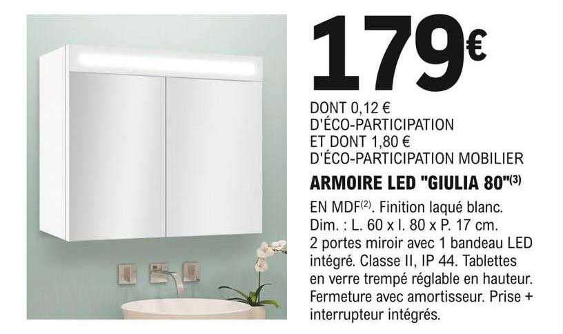 amoire led giulia 80