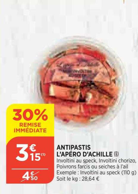 Antipastis L'apéro D'achille