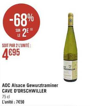 aoc alsace gewurztraminer cave d'orschwiller