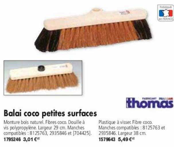 balai coco petites surfaces thomas