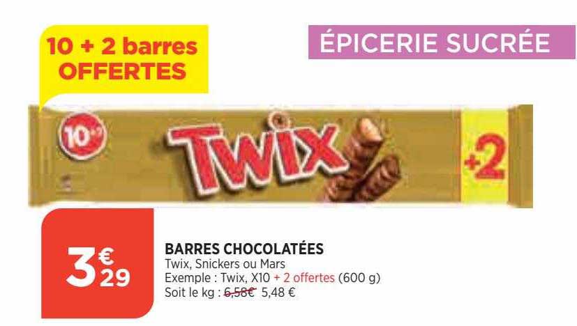 Barres Chocolatées
