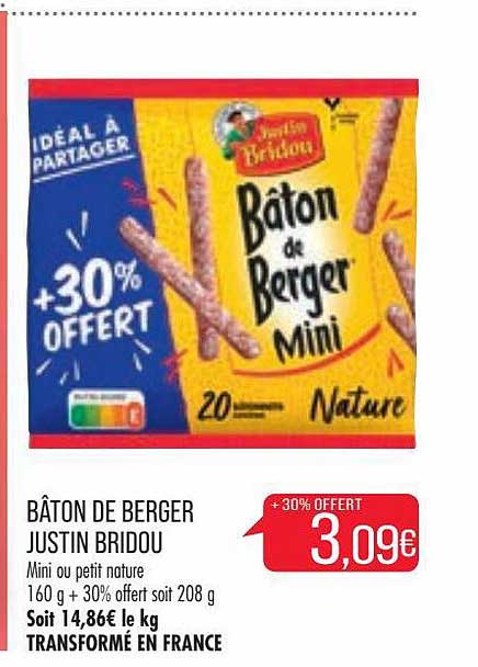 bâton de berger justin bridou